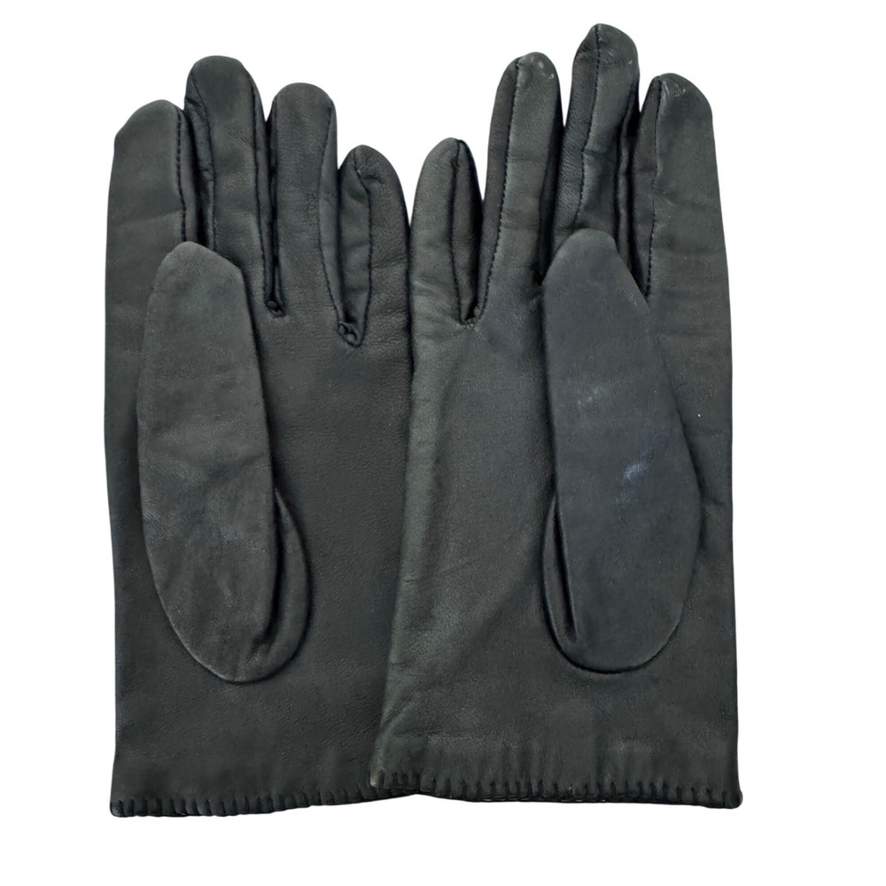 Wilson‎ Leather Black Leather Driving Gloves Medium